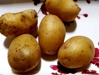 Close-up of fruits on table