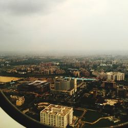 Aerial view of cityscape