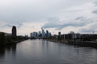 River with buildings in background