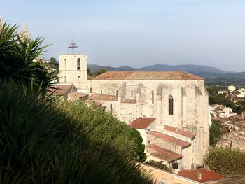 View of historic building against sky