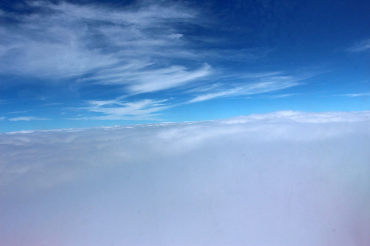 LOW ANGLE VIEW OF BLUE SKY