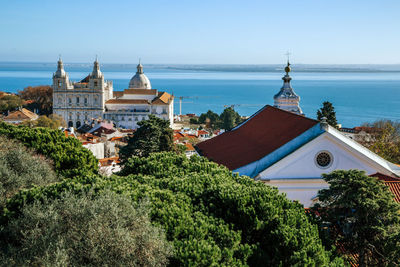 Church of sao vicente fora, panteao nacional panorama, lisbon portugal