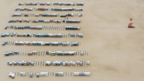 Aerial view of beach