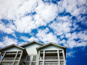 Low angle view of building against sky