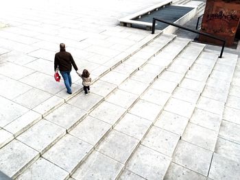 Full length of woman standing in park