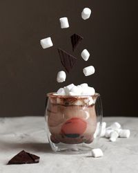 Close-up of ice cream on table