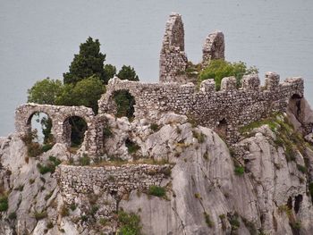 Old ruins of building