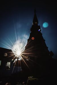 Low angle view of church