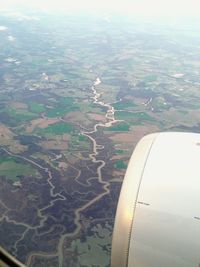 Aerial view of landscape