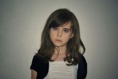 Portrait of young woman