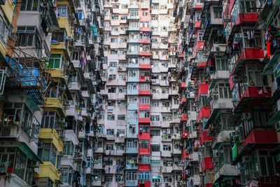 Full frame shot of buildings in city