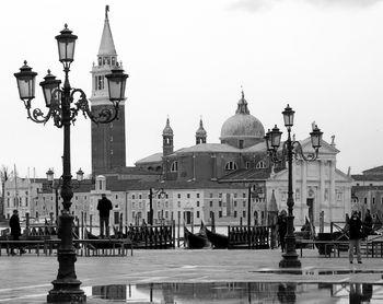 View of cathedral against sky in city