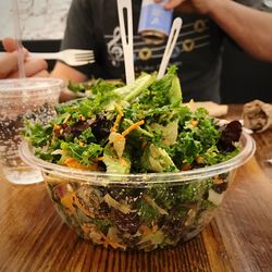 Close-up of food on table