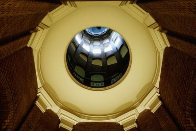 Low angle view of ceiling