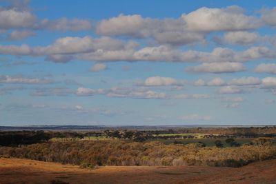 Scenic view of cloudy sky