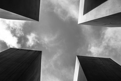 Low angle view of building against sky