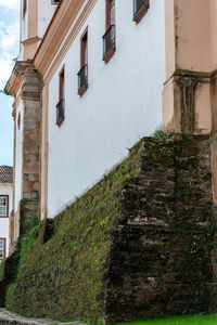 Low angle view of old building