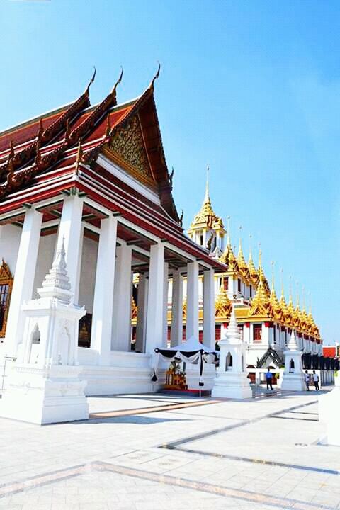 architecture, religion, place of worship, travel destinations, blue, travel, building exterior, built structure, history, sky, city, ancient, spirituality, outdoors, no people, day, vacations, cultures