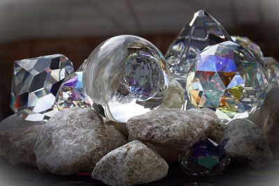 Close-up of colorful balls