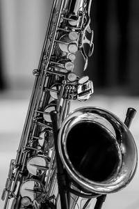 Close-up of machine part