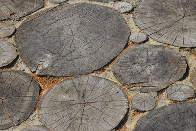 Full frame shot of stone wall