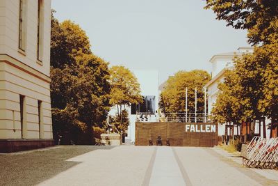 View of buildings in city