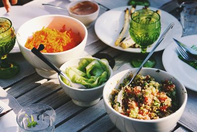 Close-up of food in bowl