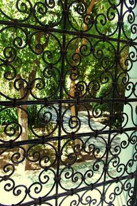 Full frame shot of metal grate