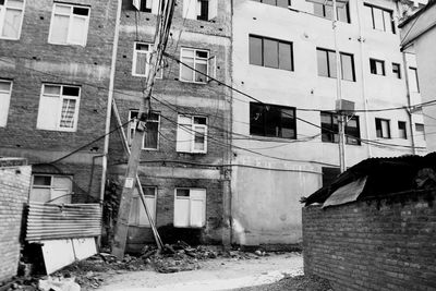 Houses against sky