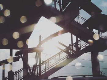 Low angle view of staircase