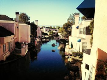 View of canal and buildings