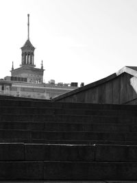 Low angle view of building against sky