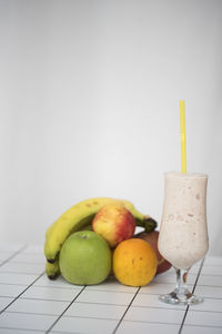 Close-up of fruits on table