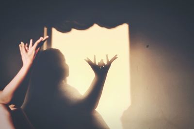 Cropped image of man