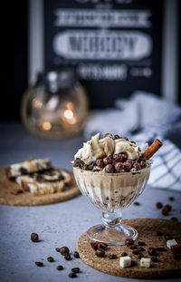 Close-up of food dessert 