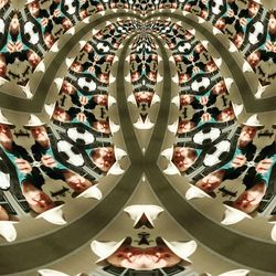 Close-up of people in shopping mall