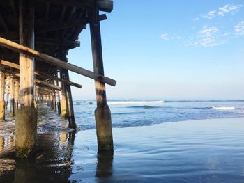 Scenic view of beach