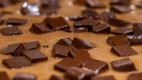 Close-up of chocolate cake