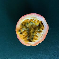 High angle view of fruit on table