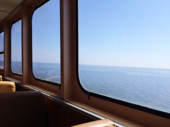  view of sea from ferry