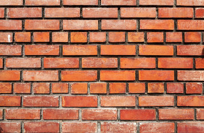 Full frame shot of brick wall