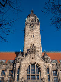 Low angle view of building against sky