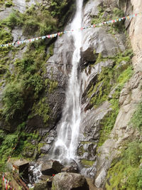 View of waterfall