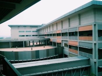 Low angle view of building against sky