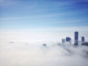 High angle view of a city