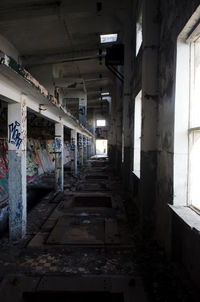 Interior of old building