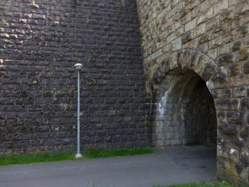 Entrance of old building