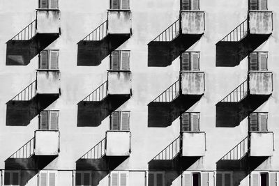 Full frame shot of residential building