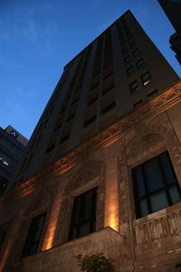 Low angle view of building against sky