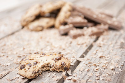 Close-up of cookies